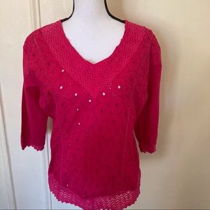 Laddi Shirt blouse 100% Cotton.